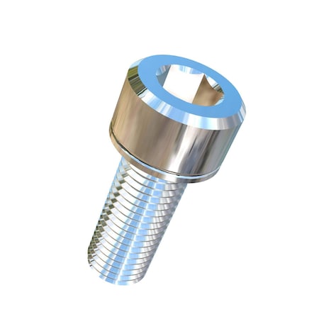 M10-1.50 Socket Head Cap Screw, Plain Titanium, 25 Mm Length